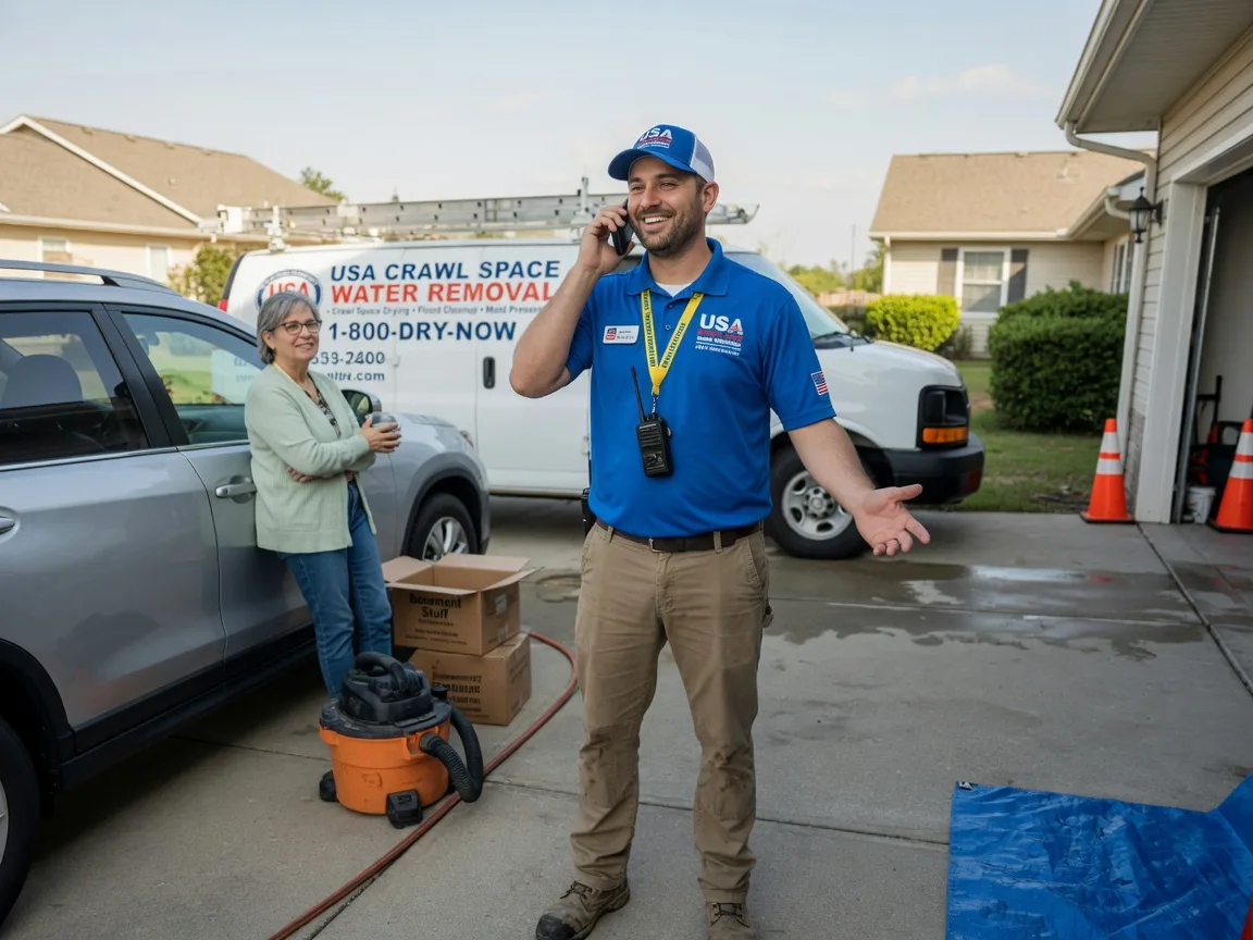 Crawl Space Water Removal Brandy Station, VA FAQs